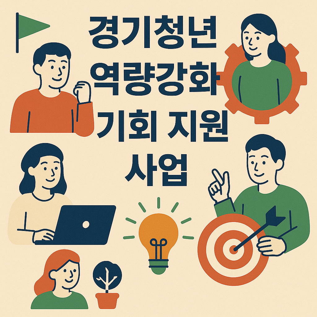 경기청년 역량강화 기회 지원 사업 이미지