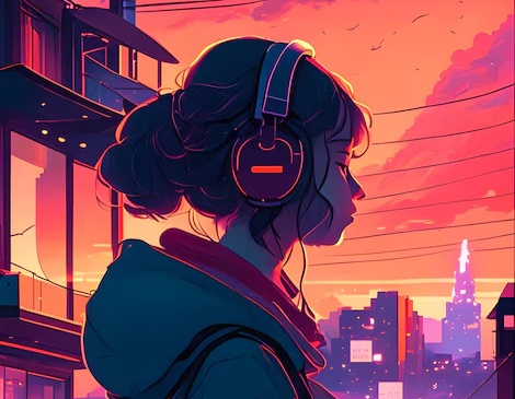 AI 이미지 감성적인 배경