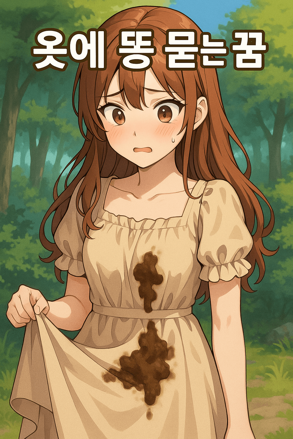 옷에 똥 묻는 꿈