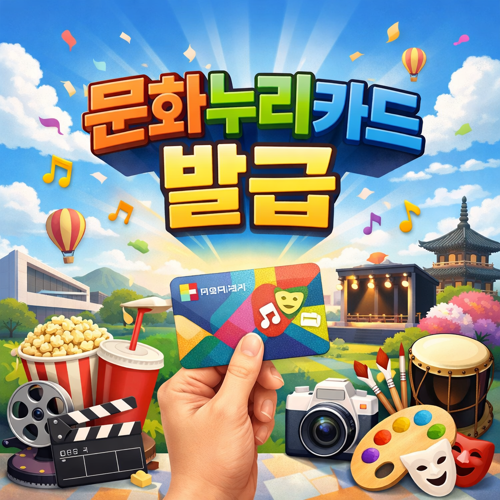 문화누리카드 발급