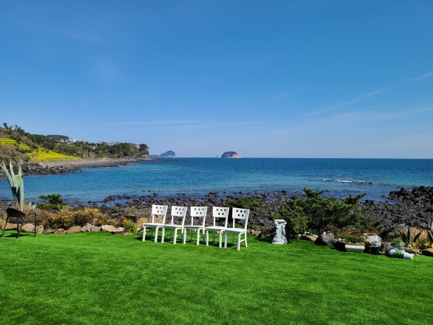 제주도 오션뷰 카페