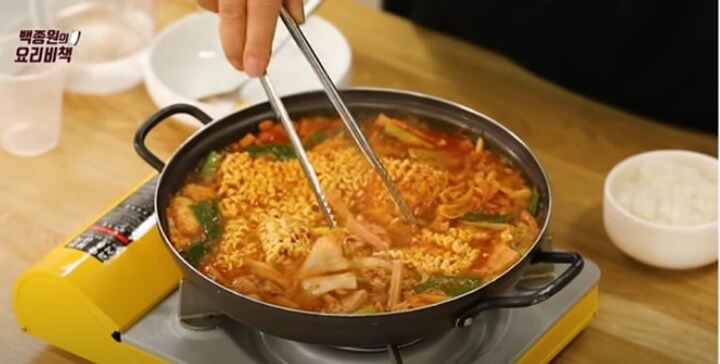 라면 사리 넣기