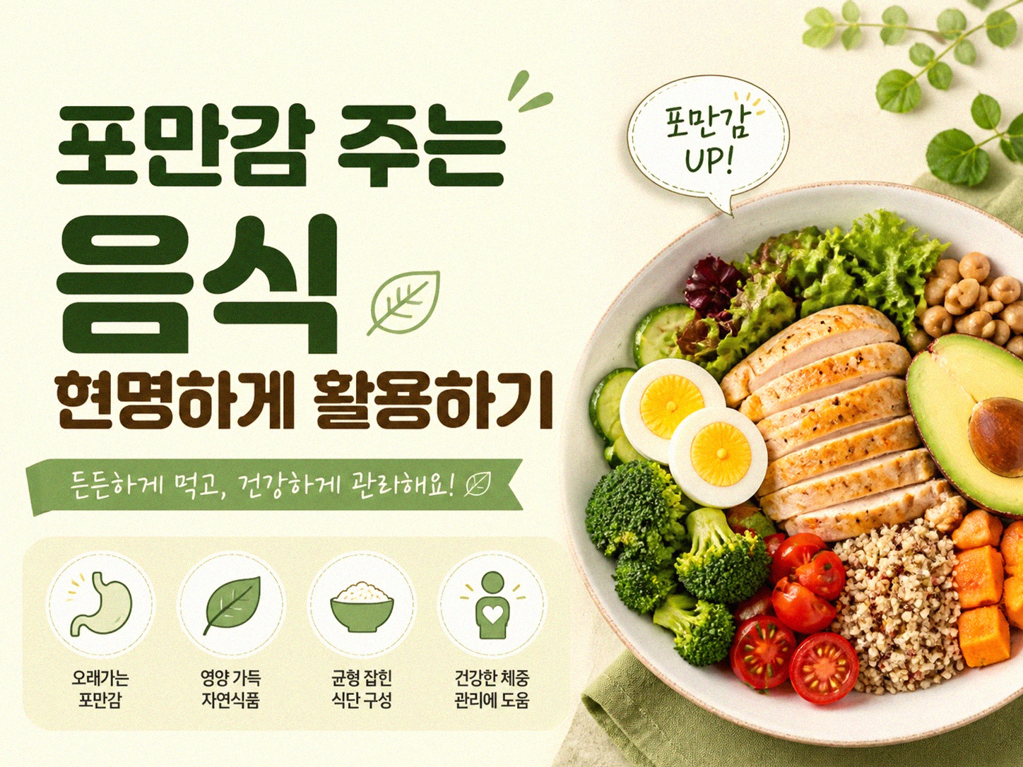 식욕 참는 게 힘들 때 다른 시도들