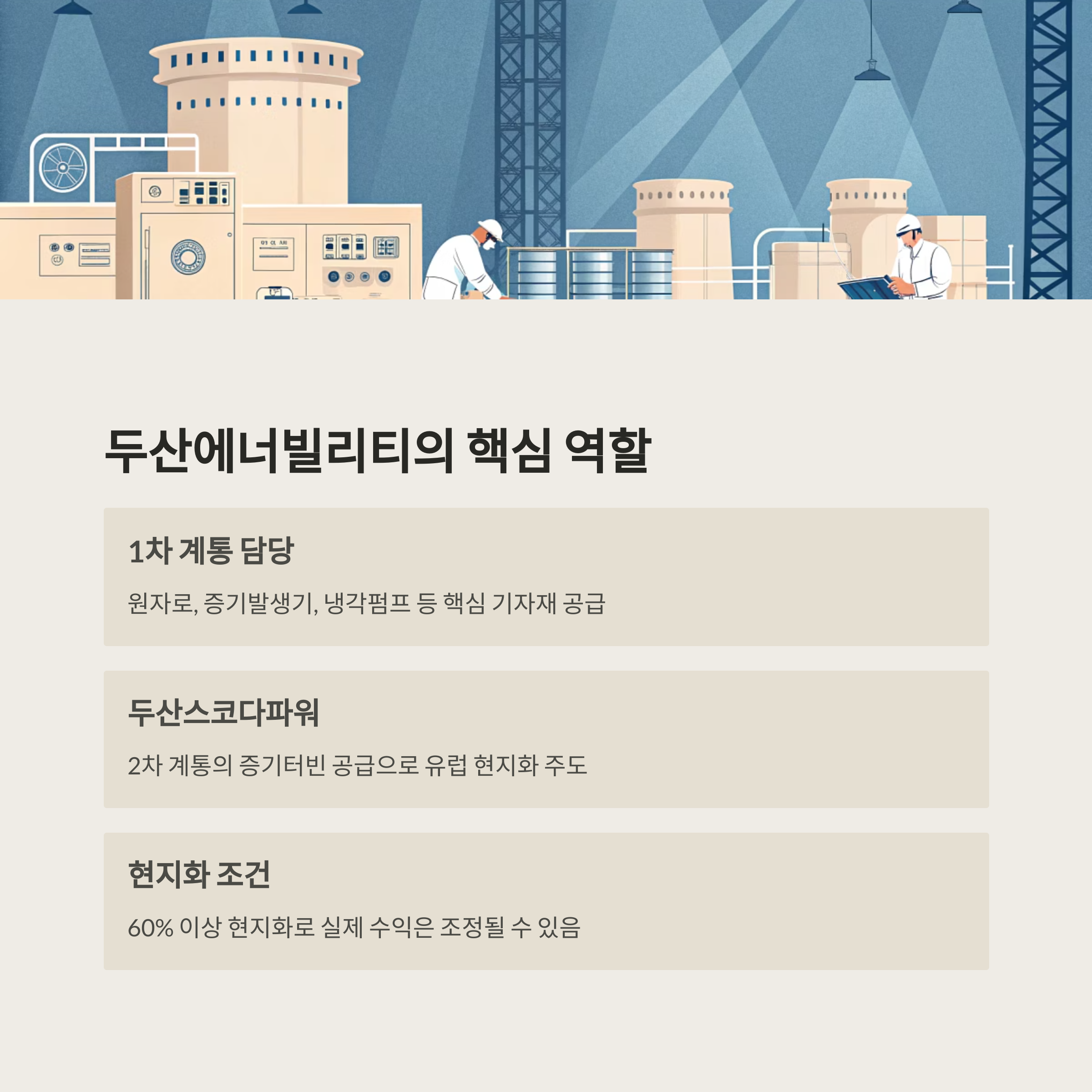 체코 원전 본계약 체결로 본 국내 원전 관련주