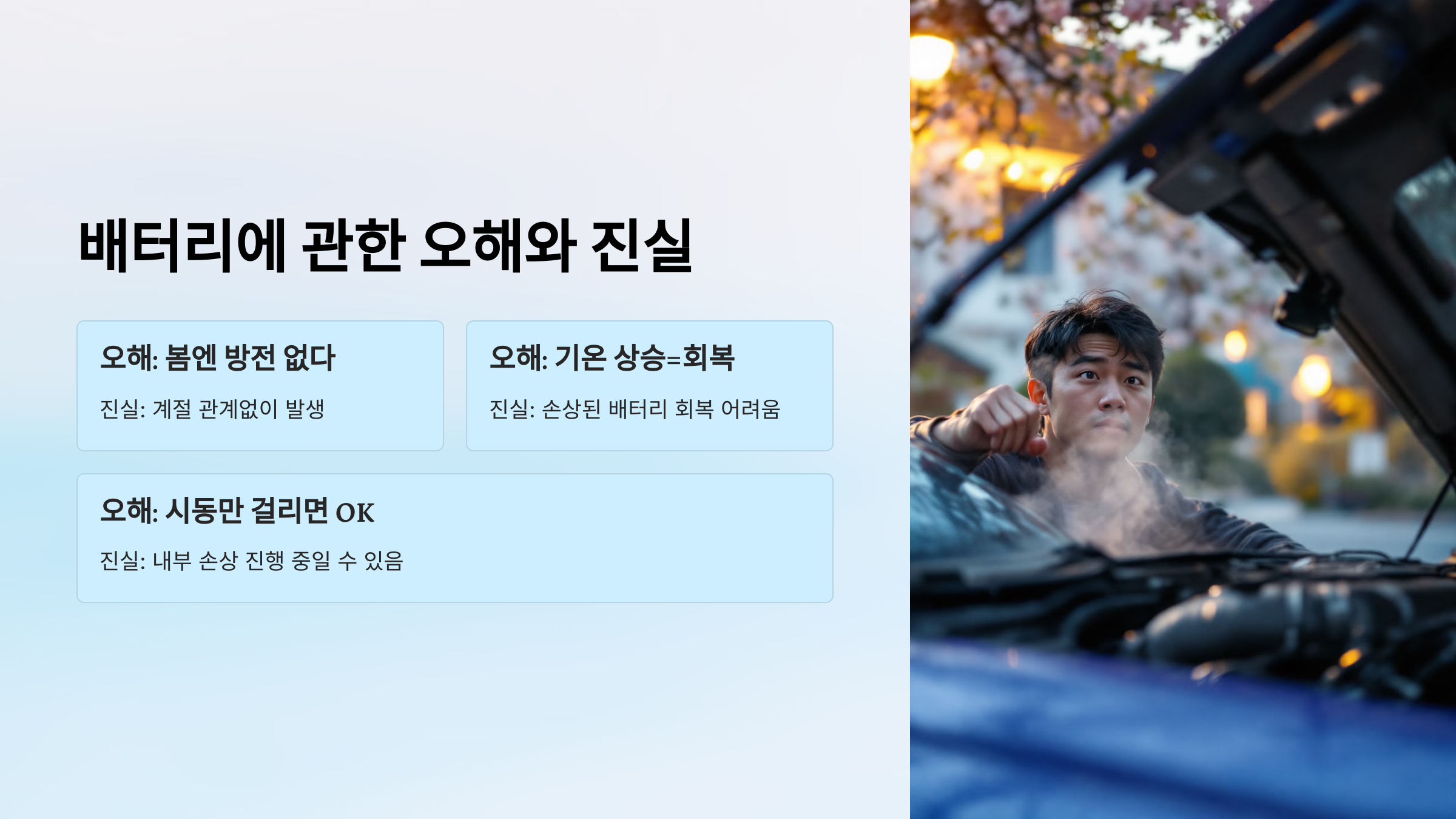 배터리에 관한 오해와 진실