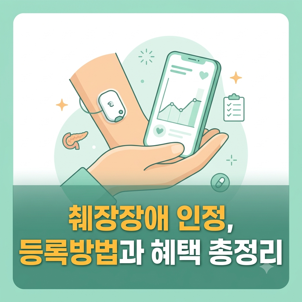 췌장장애 인정 등록방법 안내
