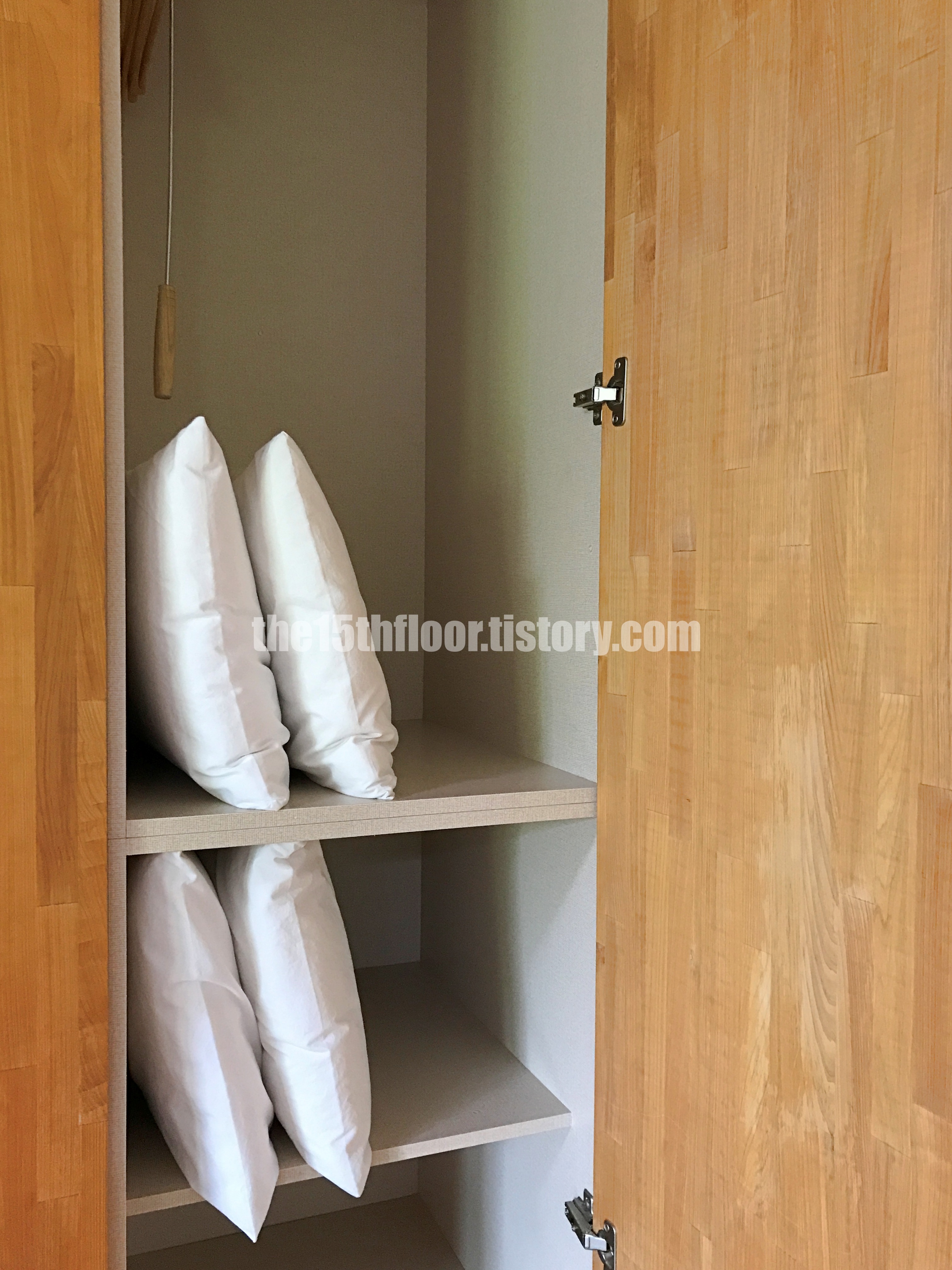 휴 펜션 객실 내 베개