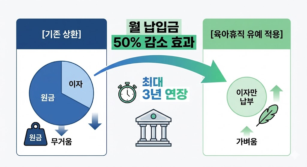 상환액 감소 비교