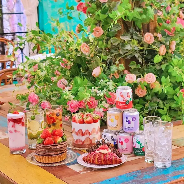 생방송 오늘저녁 도산공원 압구정 로데오 핑크 가든 블랜딩 커피 & 티 맛집