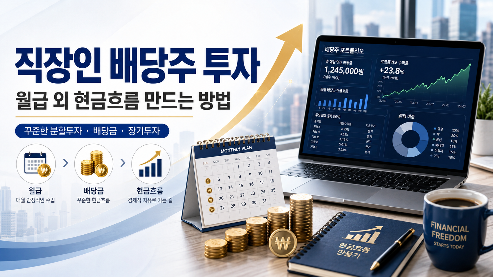 직장인 배당주 투자 지혜로운 방법