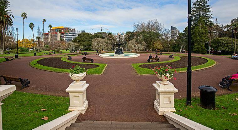 알버트파크 분수대 사진출처 aucklandcouncil.govt.nz