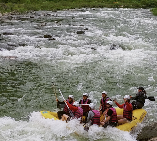 동강래프팅 이미지