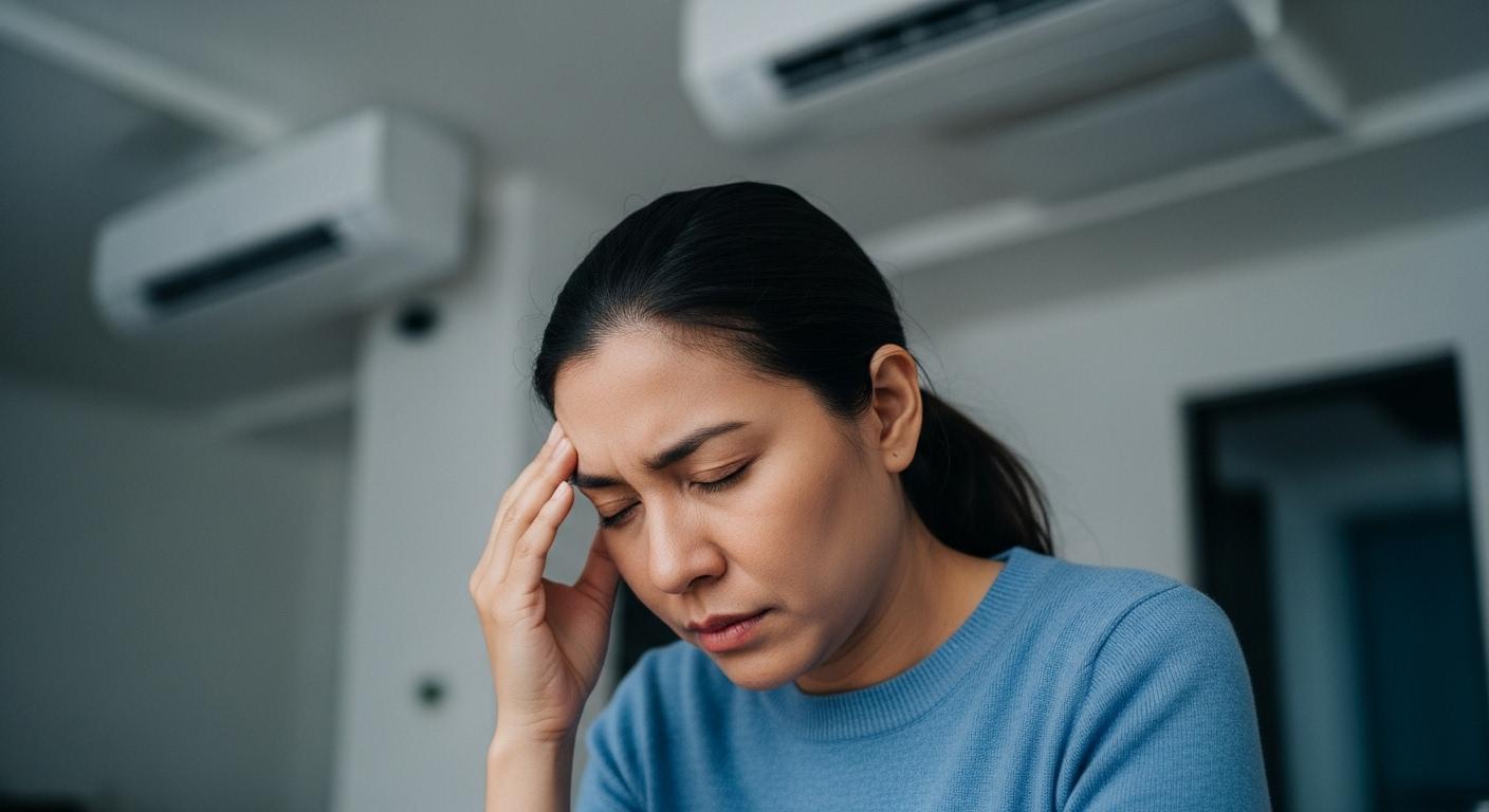 냉방병 두통 약