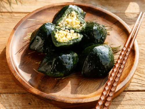 한국의 떡 종류 모시떡