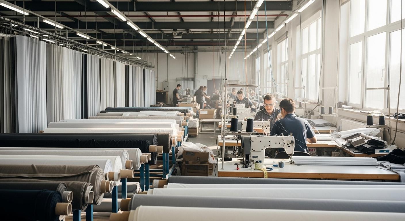 썬커텐버티칼공장