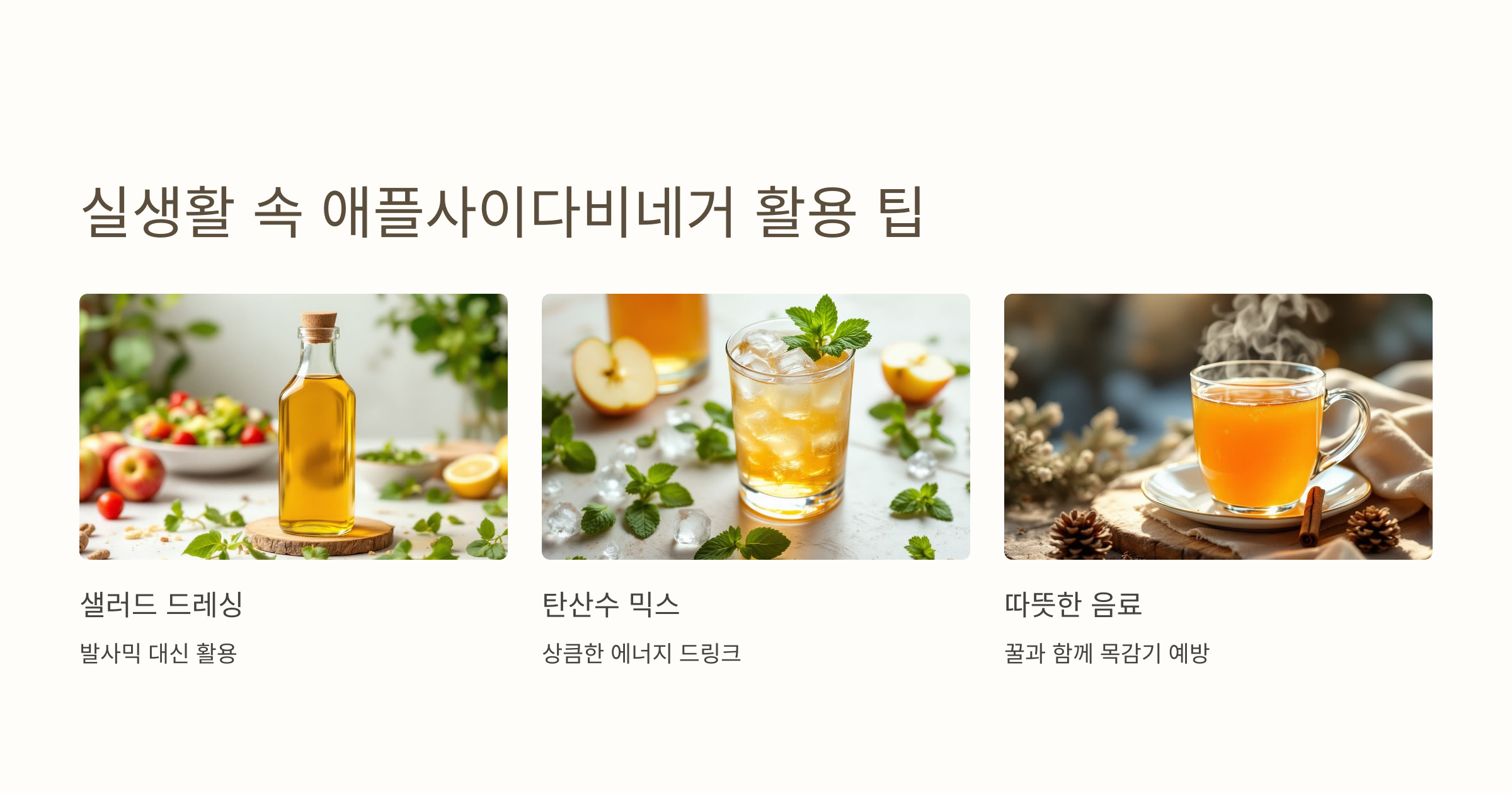 애사비 활용팁을 사진으로 설명하는 이미지