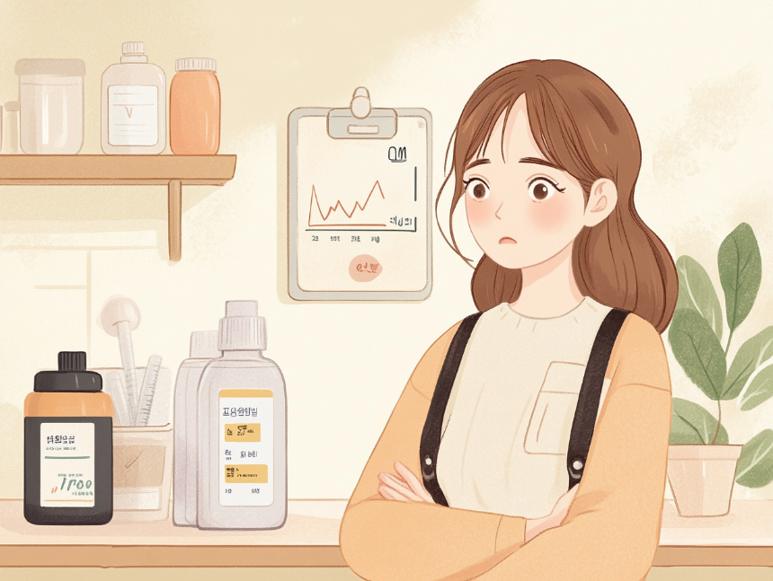 혈당 수치 이상