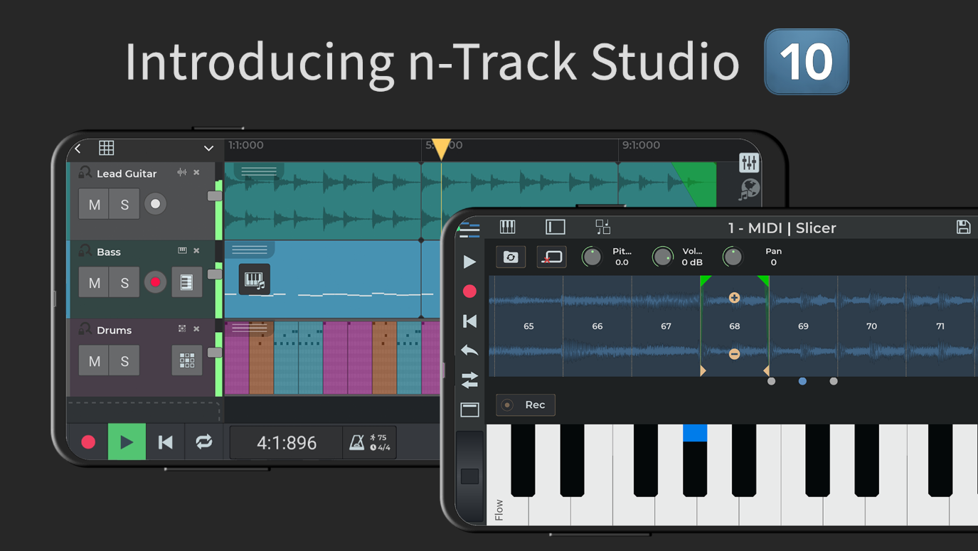 n-Track Studio DAW, 음악 제작 앱