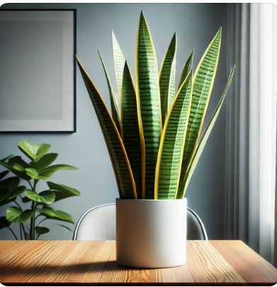 기르기 쉬운 실내 식물 산세베리아