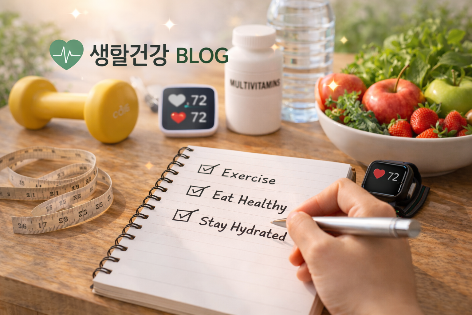 생활건강 블로그 콘텐츠 이미지 사진