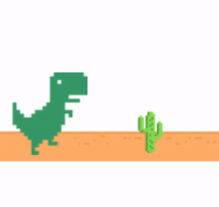 크롬 공룡 게임 사이트 소개