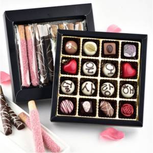 속삭임 수제 쿠키 와 수제 초콜릿 발렌타인데이 명품 고백 선물 세트