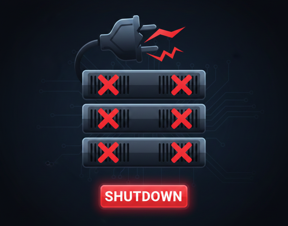 랜섬웨어 감염 시 서버 셧다운 필수!