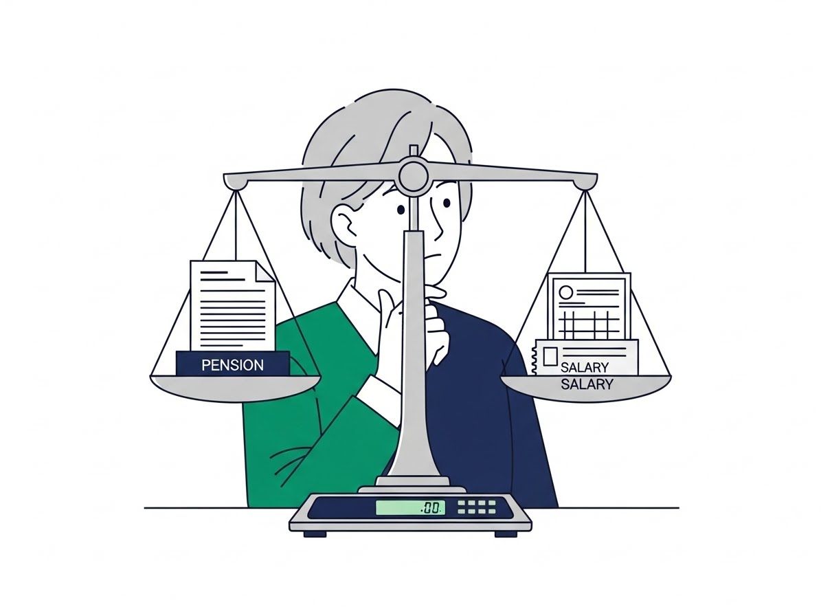 국민연금 조기 수령시 소득이있는경우