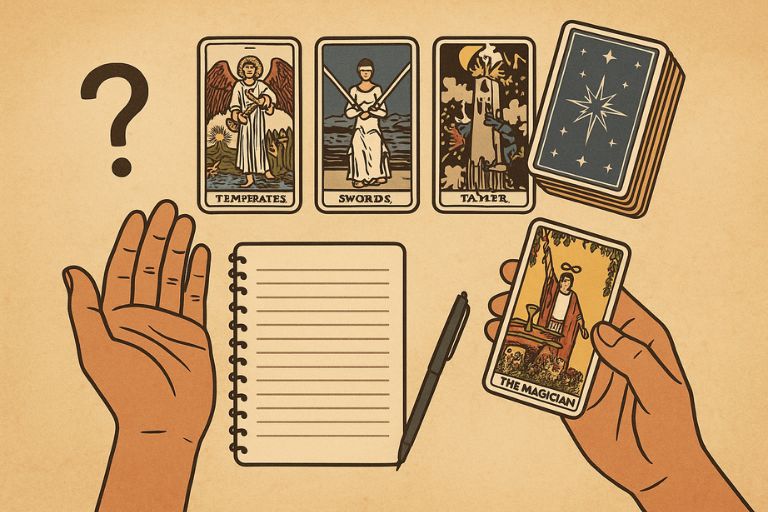 타로 상담에서 질문을 잘 만드는 법 관련 이미지