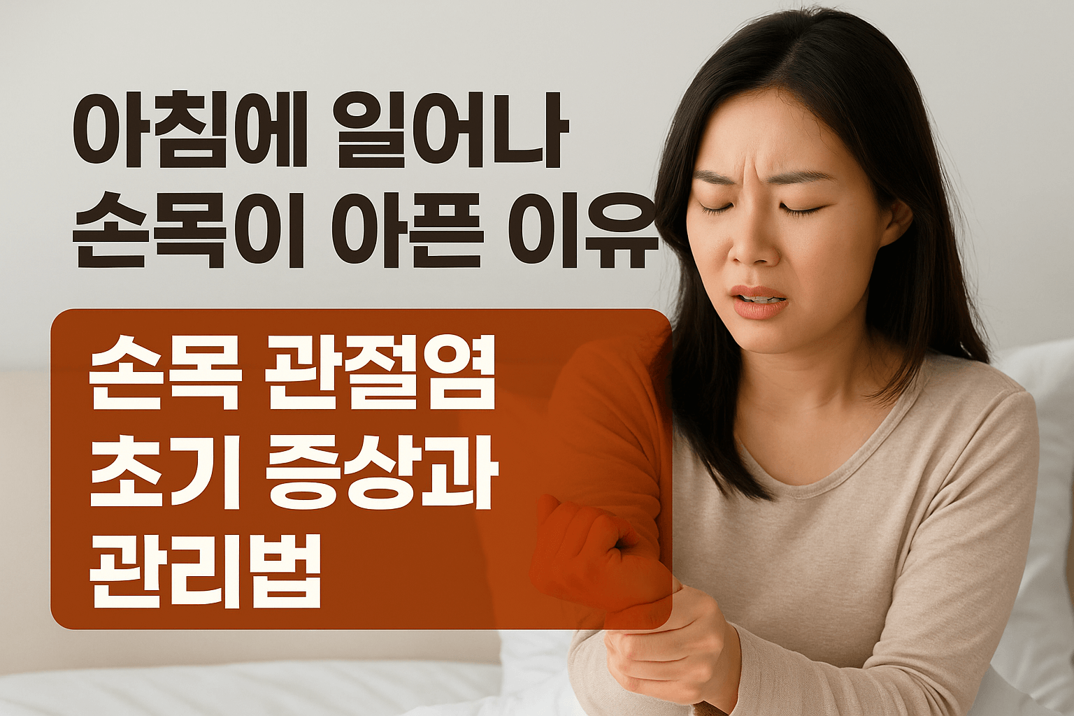 손목 관절염 - 사진