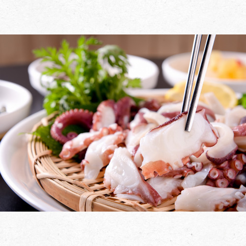 여름 제철 문어 숙회 건강 효과