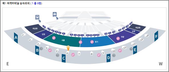 인천공항 탑승 위치