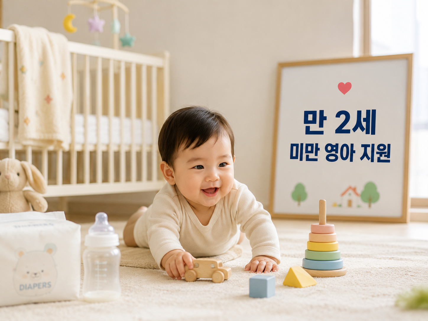 만 2세 미만 영아 지원