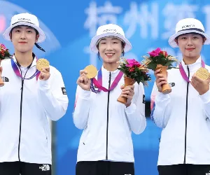 항저우-아시안게임-여자양궁-금메달