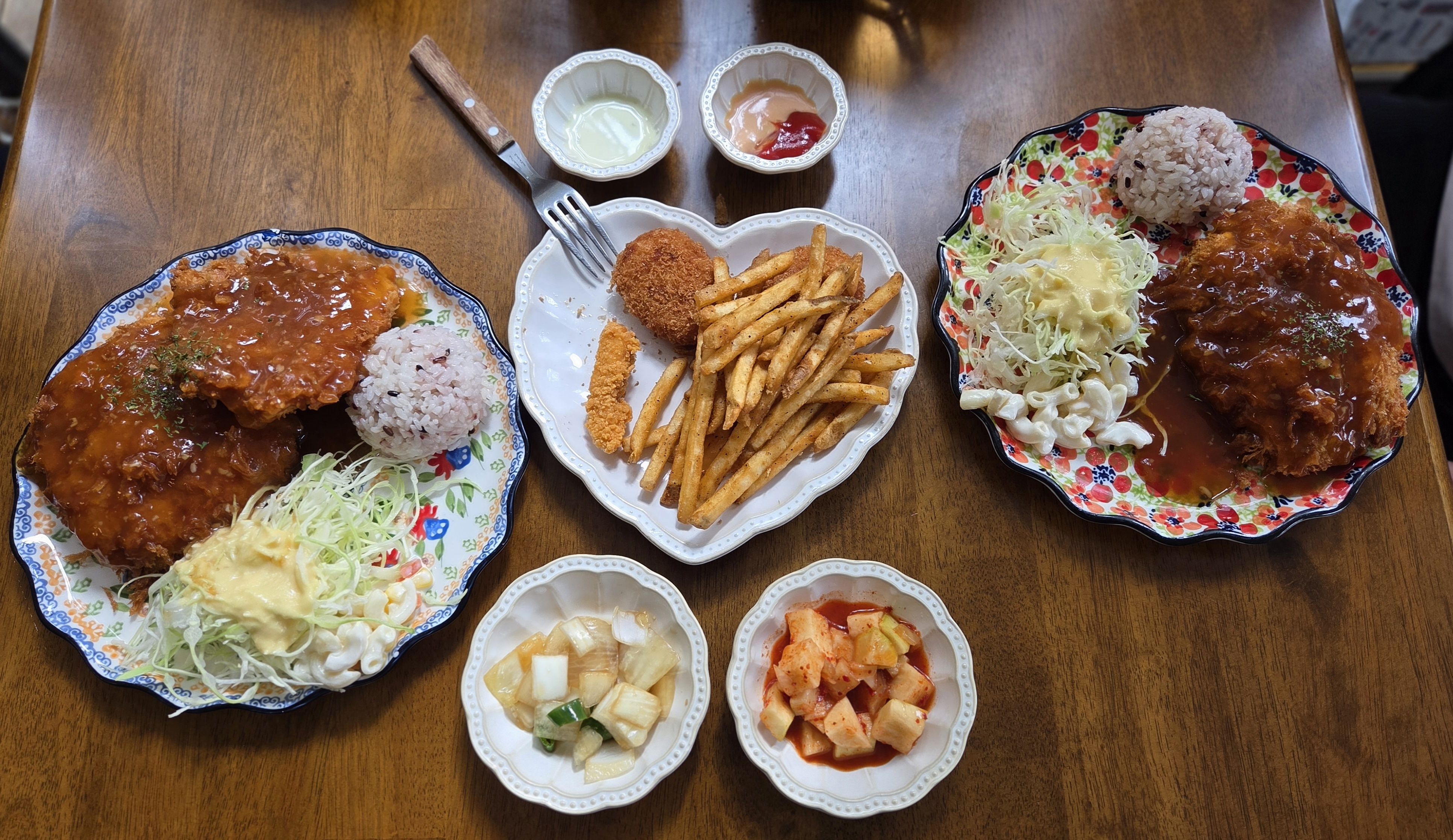 1966정원 대항점 주문한 음식 전체 사진