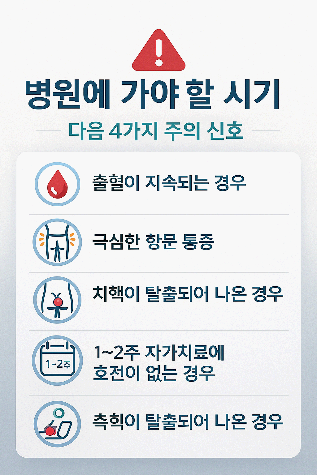 치질자가치료