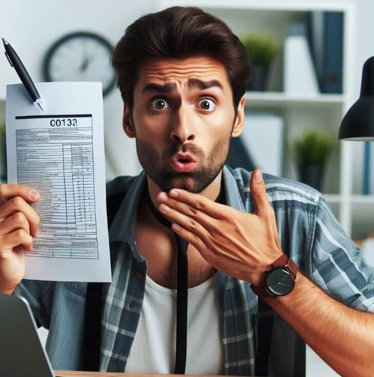 세금 신고를 해야함을 안 프리랜서