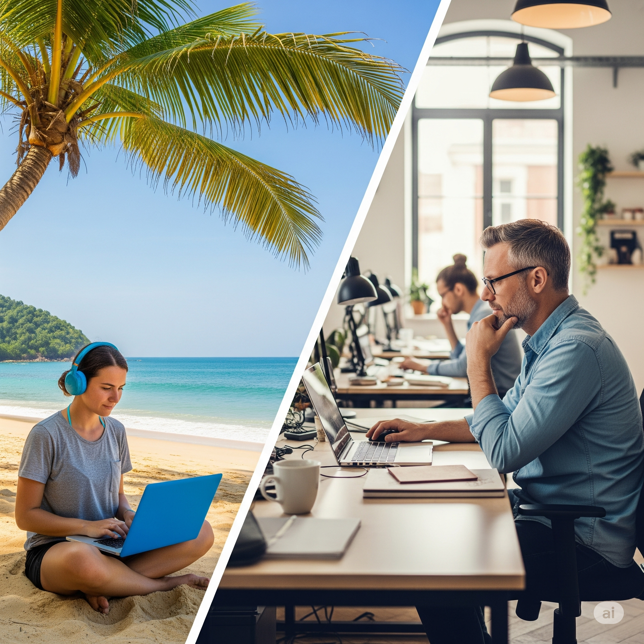 디지털 노마드와 프리랜서