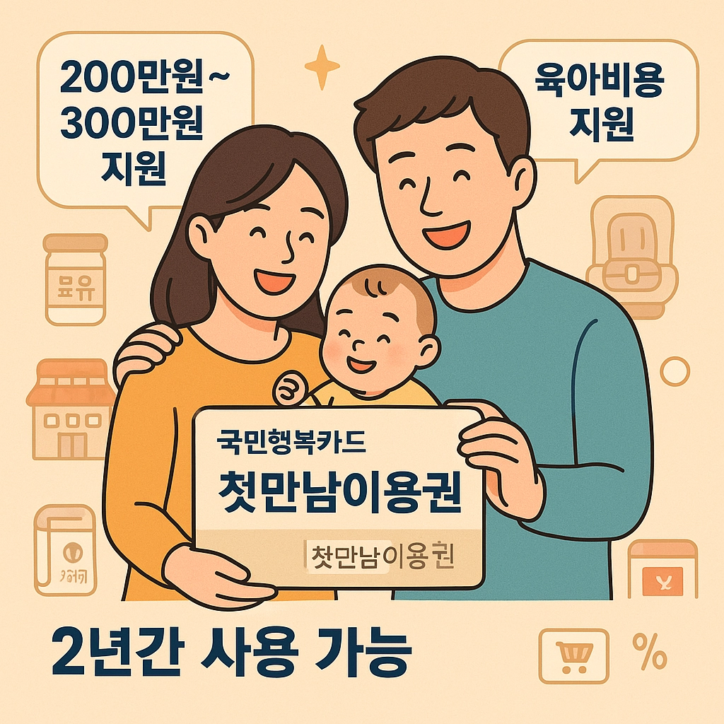 첫만남이용권 지급 금액 신청 절차 공식 가이드