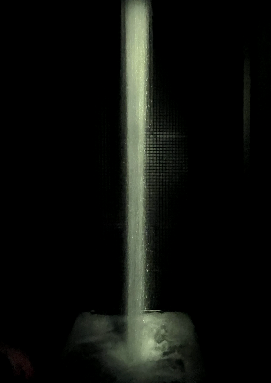 일본 도쿄 팀랩 플래닛 여행 내부진입-언덕 위의 빛의 폭포