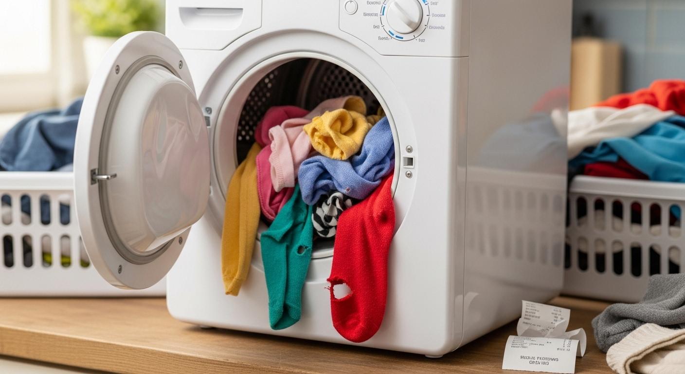 옷감 손상 소형 건조기 내돈내산 후기