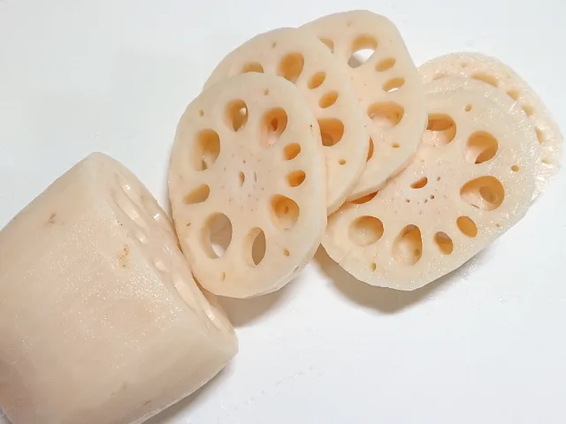연근 썰기