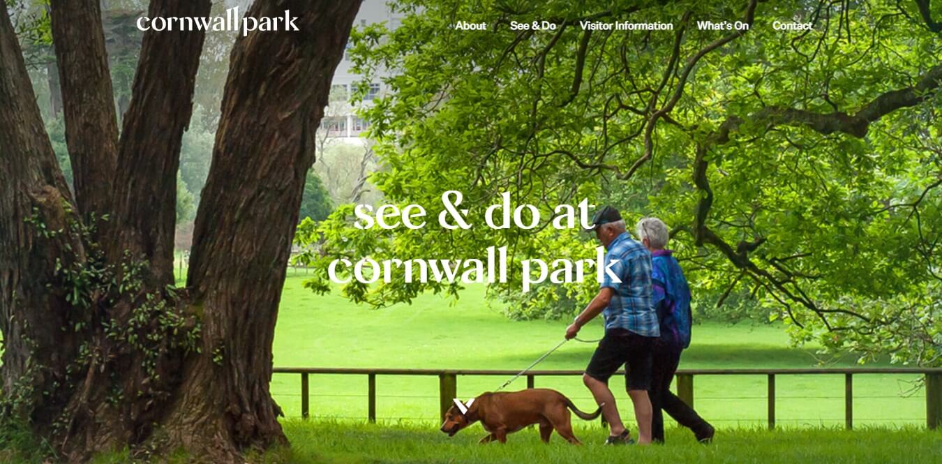 콘웰파크 사진출처 : https://cornwallpark.co.nz/