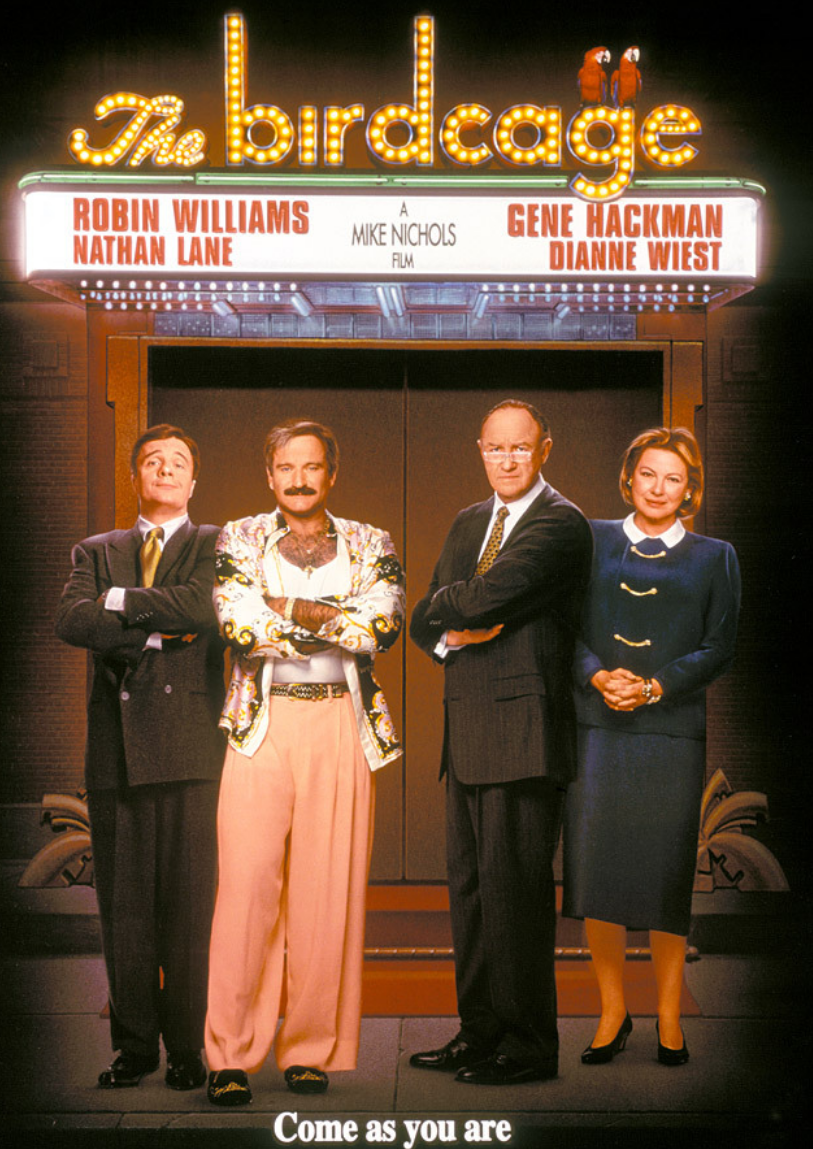 영화 버드케이지 포스터 사진