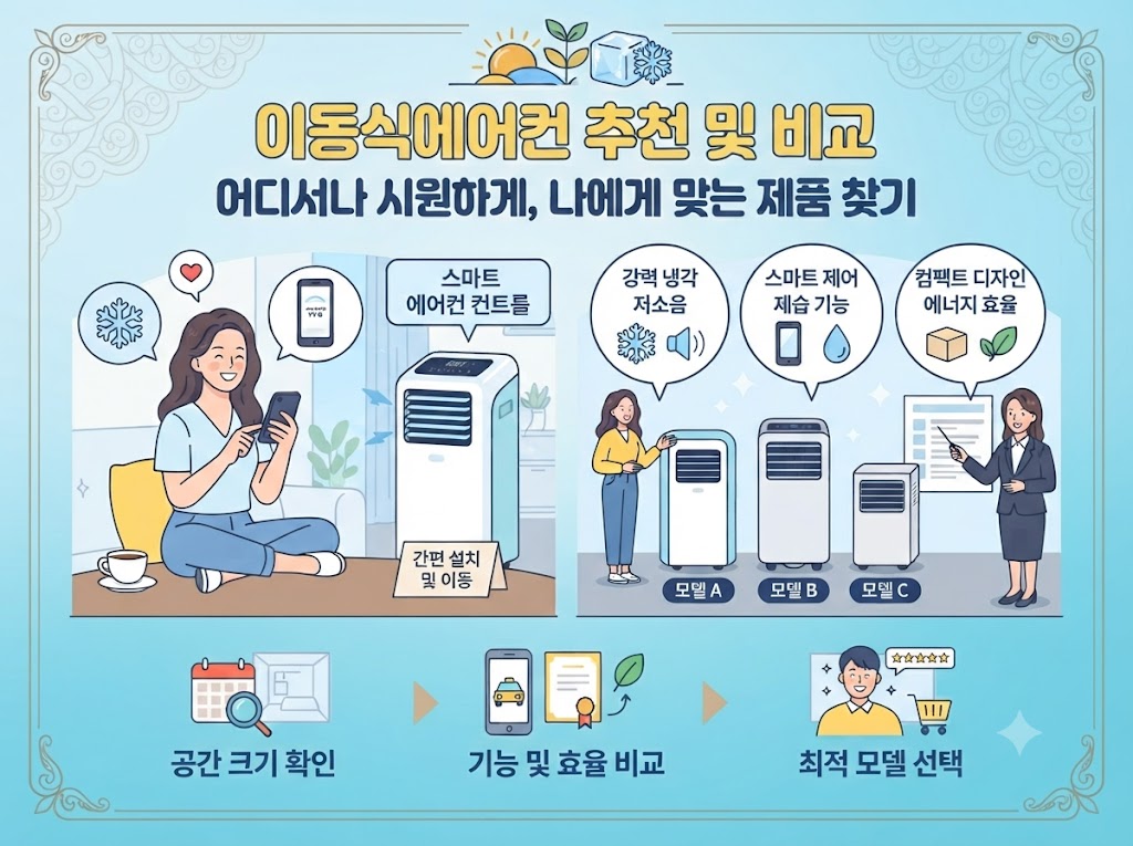 이동식에어컨 비교분석