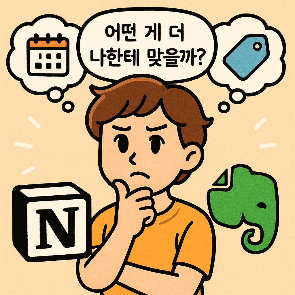 Notion vs 에버노트, 블로거에겐 뭐가 좋을까?
