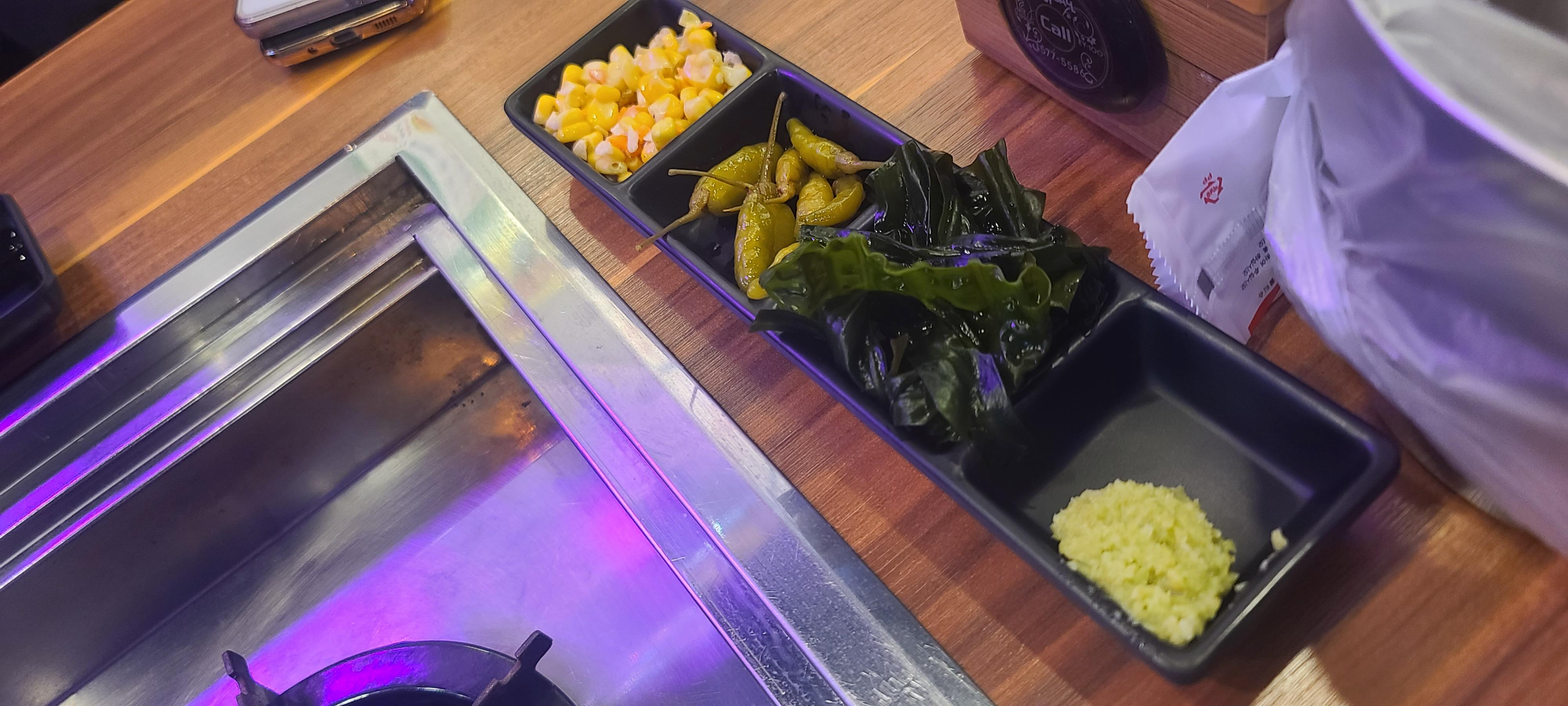 바다수퍼 해물천하 조개구이 조개찜 국물조개찜 주차장이용 메뉴판 기본반찬 떡볶이