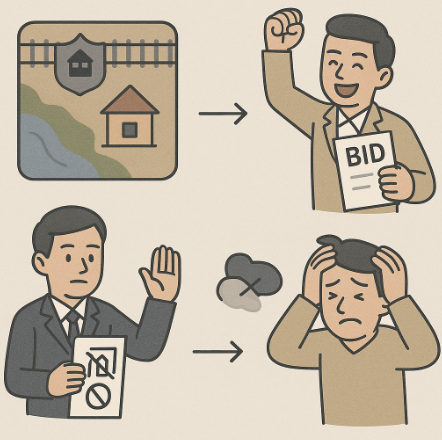 철도보호지구 낙찰 후 구조제한