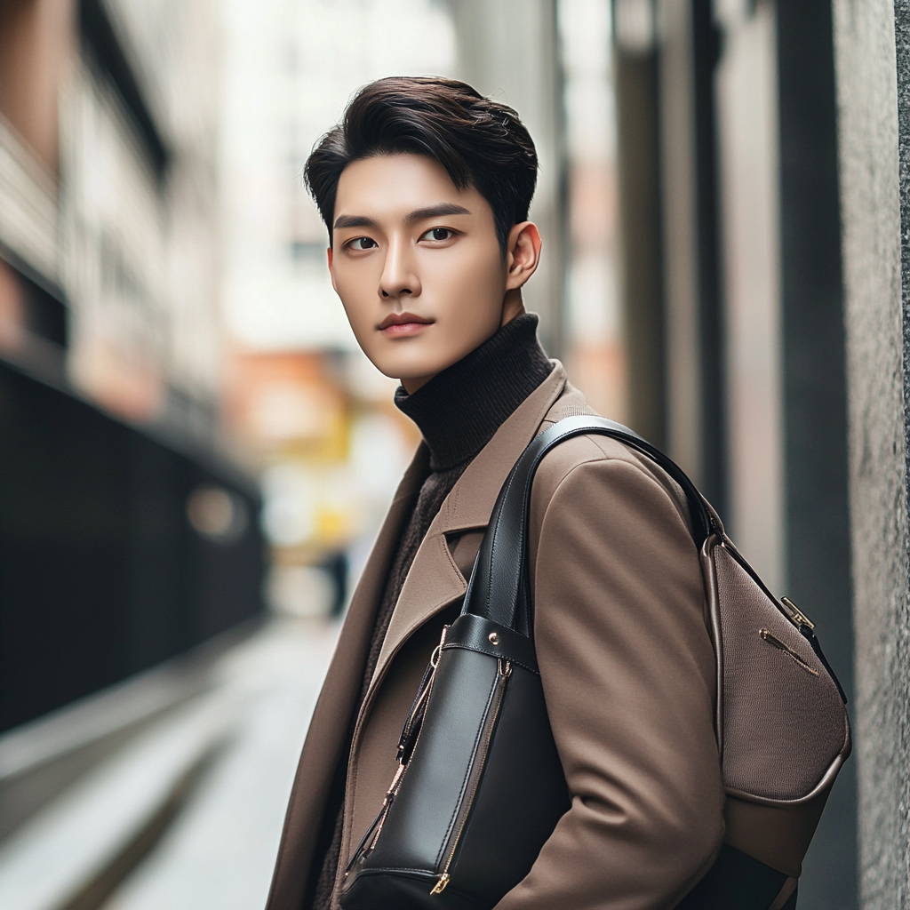 남자 가방 이미지