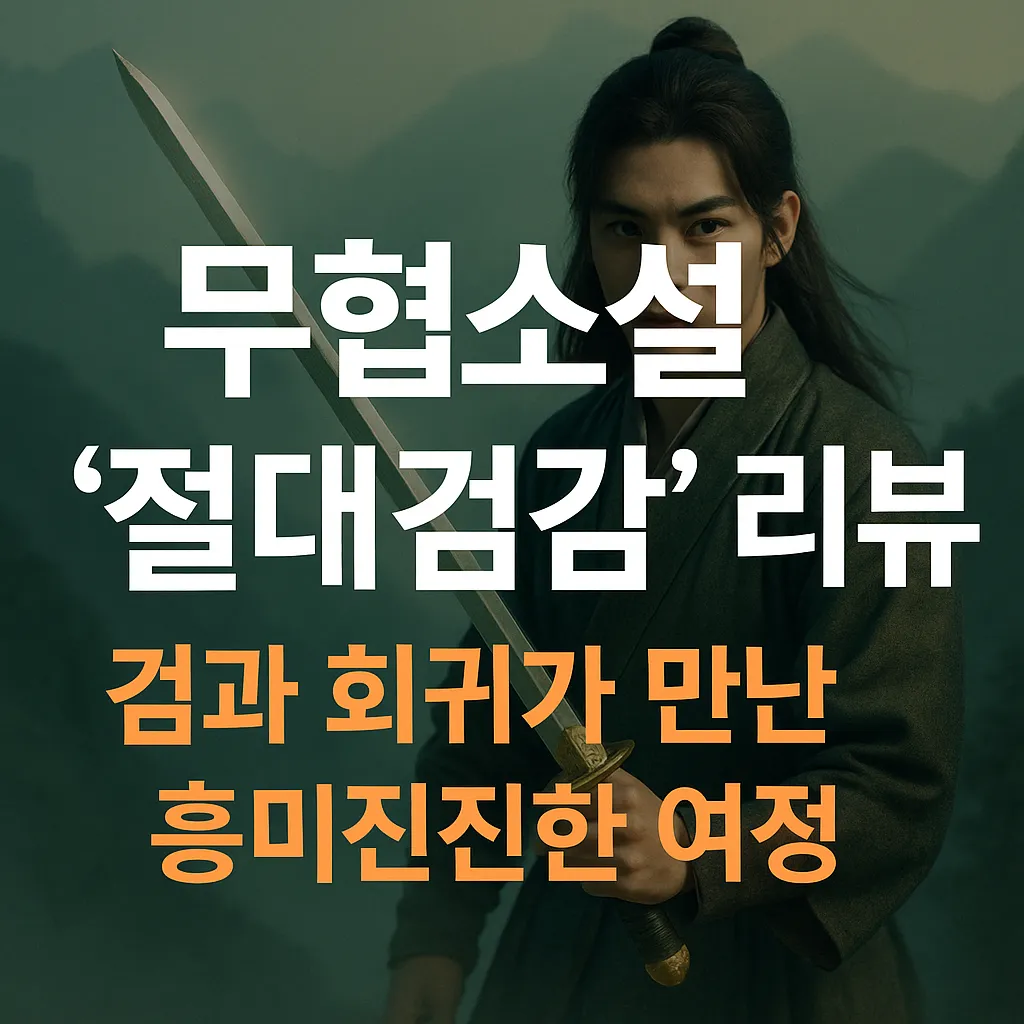 무협소설 &lsquo;절대검감&rsquo; 리뷰 &ndash; 검과 회귀가 만난 흥미진진한 여정